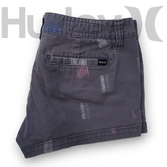 HURLEY Lowrider Shorts | Dusty Purple 90's Vibes | Size 7 - Picture 3 of 6